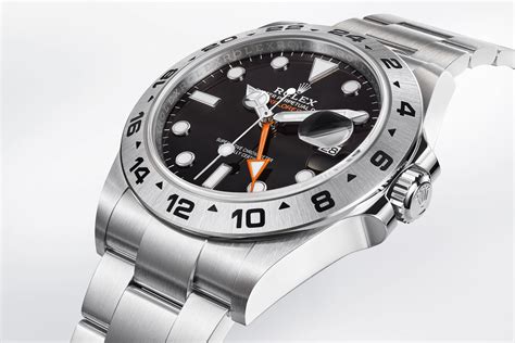 rolex explorer ii size difference